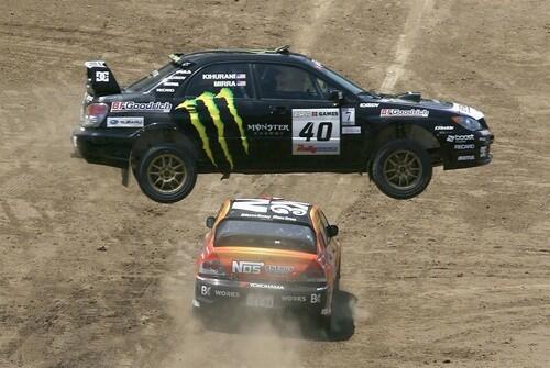 Rally Car jump