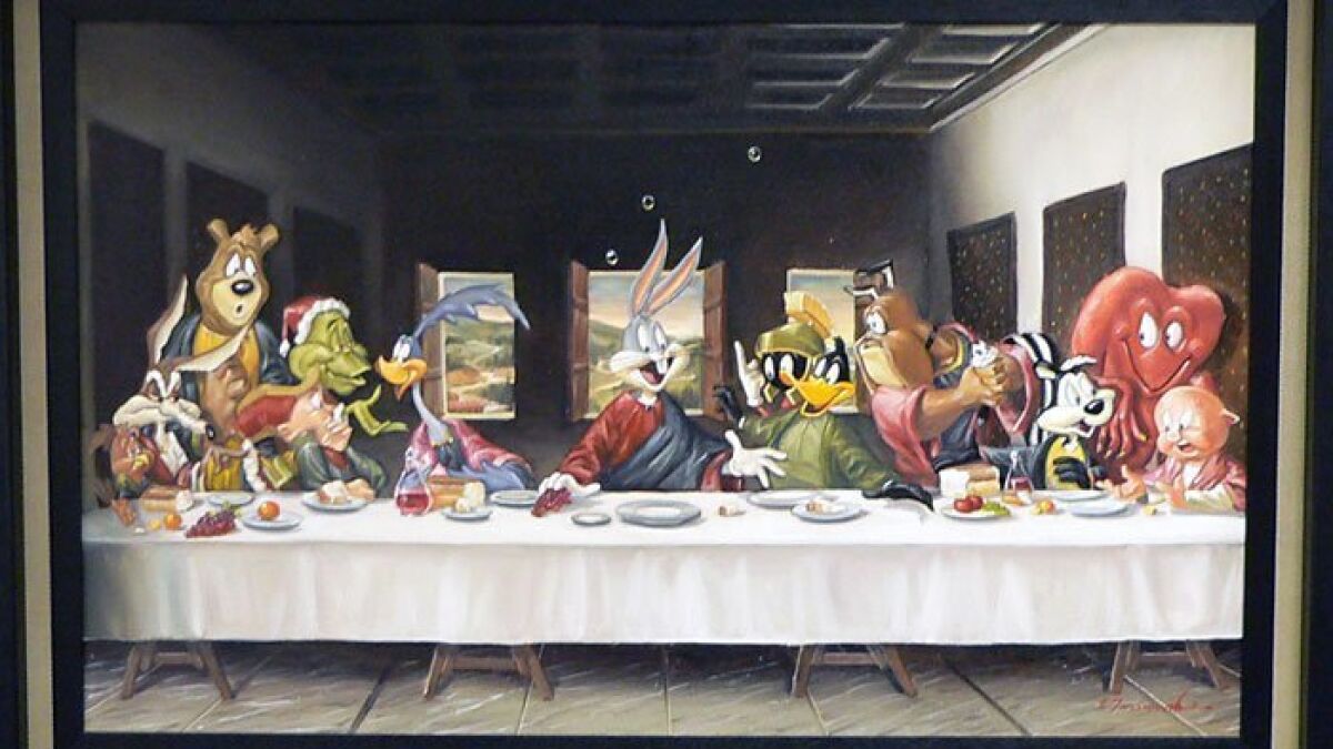 The Last Supper' parody turning heads in Old Town - The San Diego  Union-Tribune