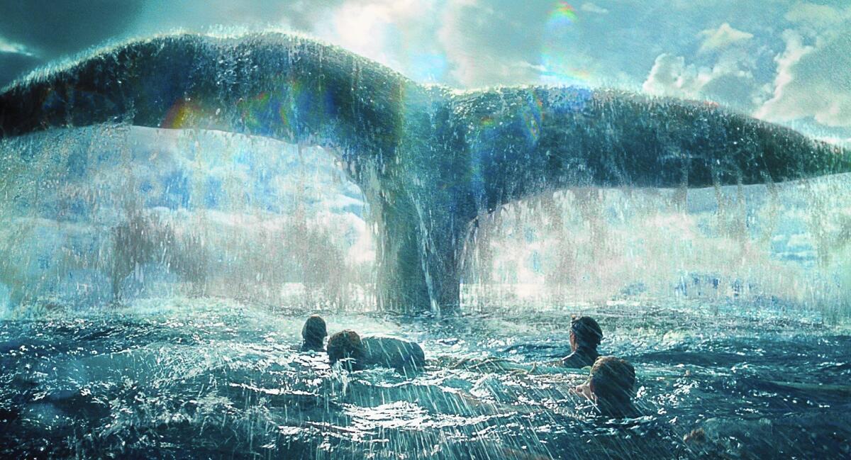 A scene from the film "In the Heart of the Sea."