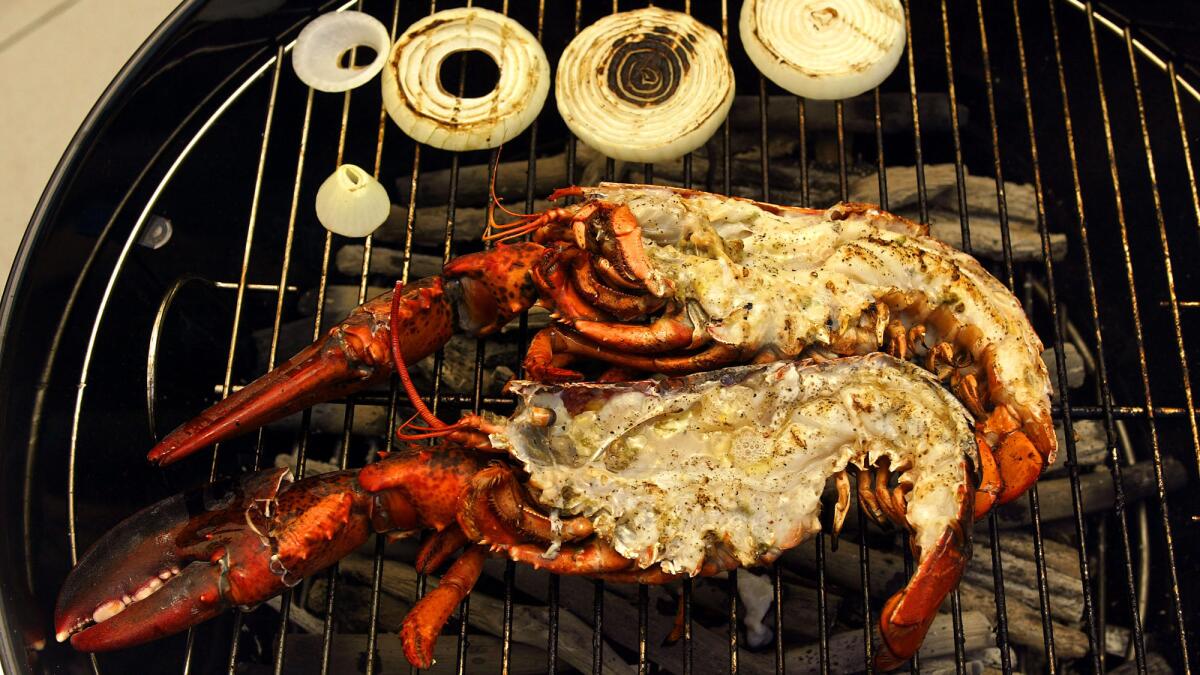 Grilled Lobster With Citrus And Tarragon Recipe Los Angeles Times