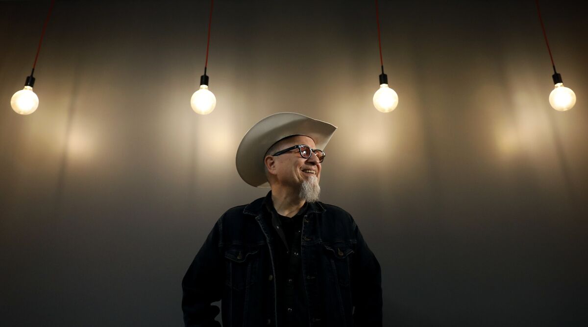 Bobcat Goldthwait, writer and director of the truTV comedy-horror anthology series "Misfits & Monsters," is photographed in Hollywood.
