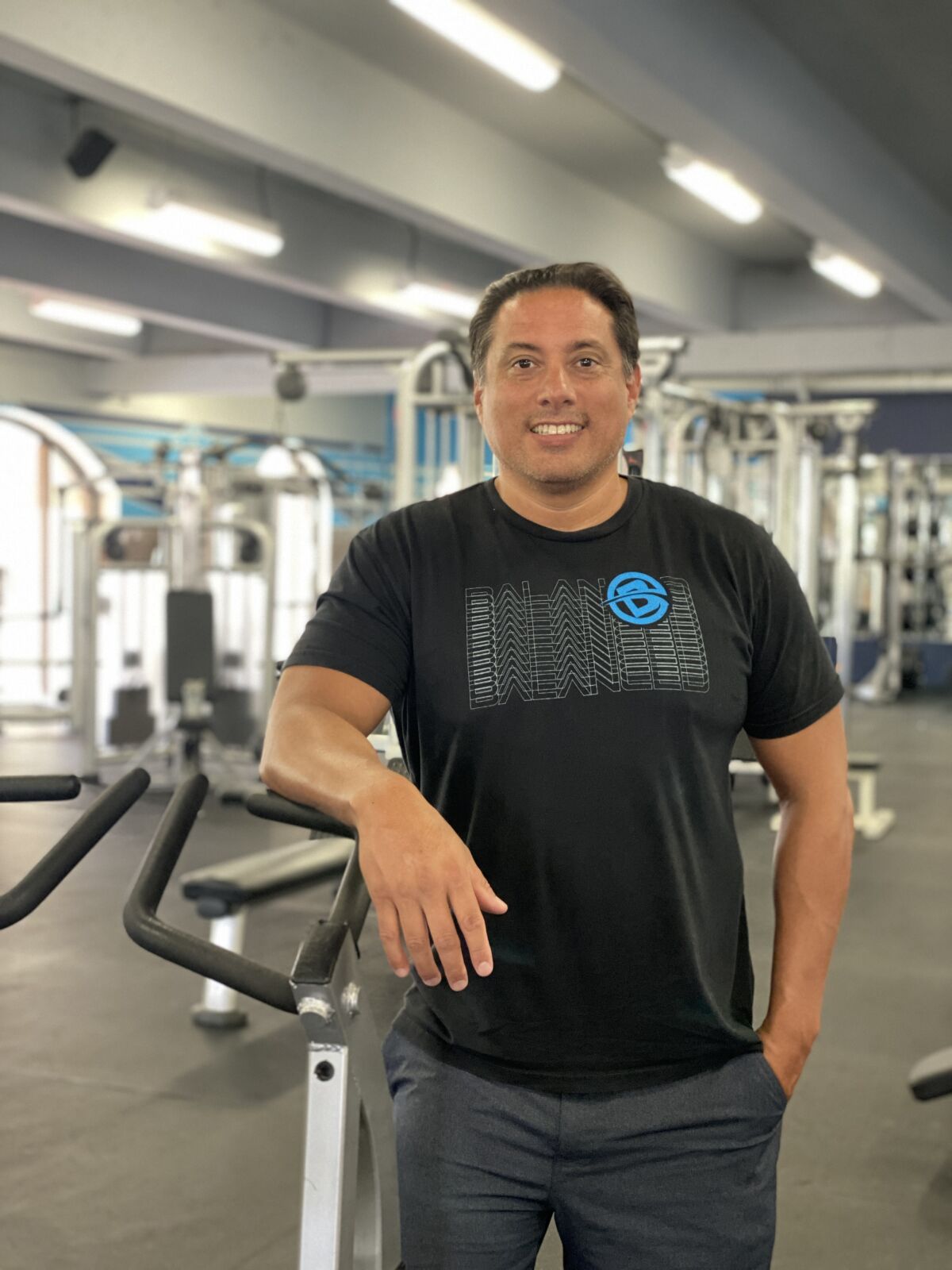 Rodrigo Iglesias says he strives to create an intimate gym experience at Balanced Fitness & Health in La Jolla.