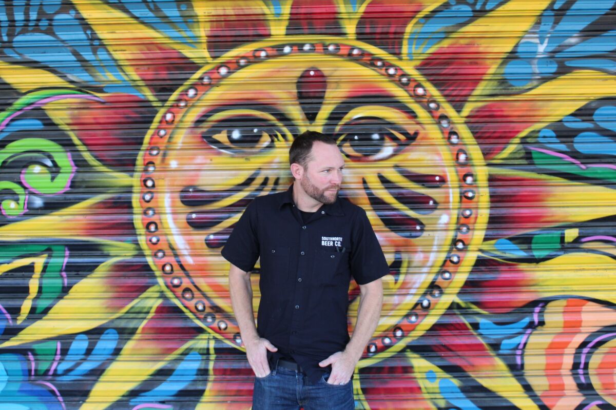 Ryan Brooks is brewmaster at SouthNorte Beer Co.