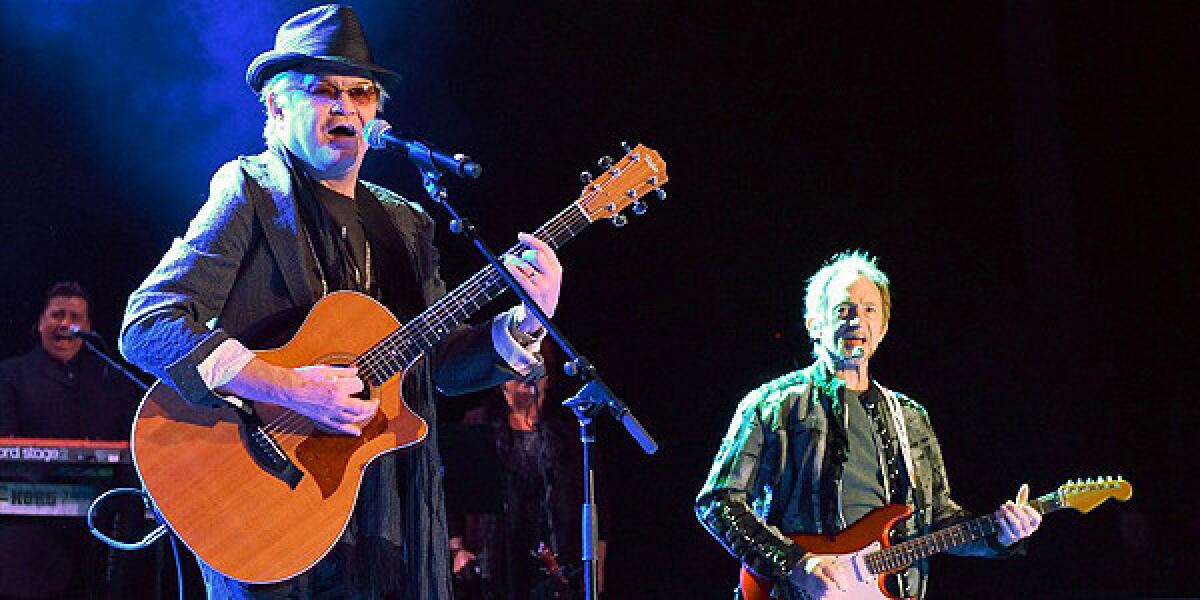 Micky Dolenz, left, and Peter Tork.