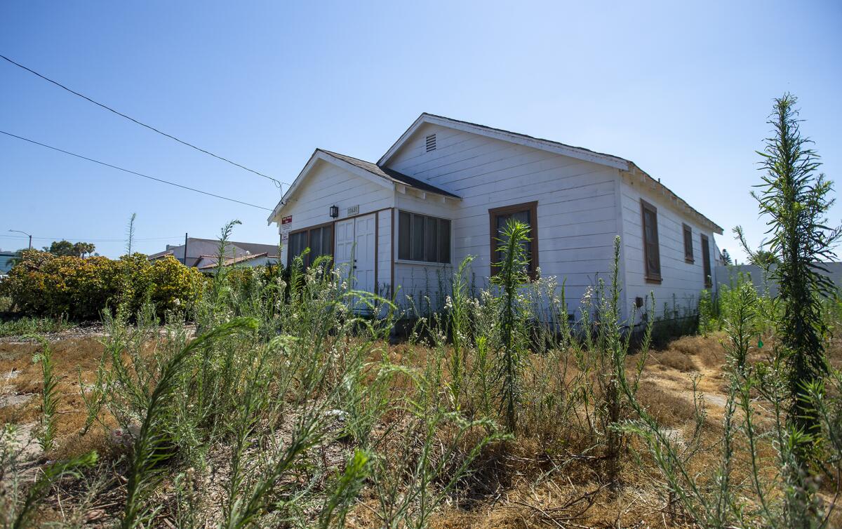 Plans for a temporary homeless shelter in Huntington Beach are in the works for 17631 Cameron Lane.