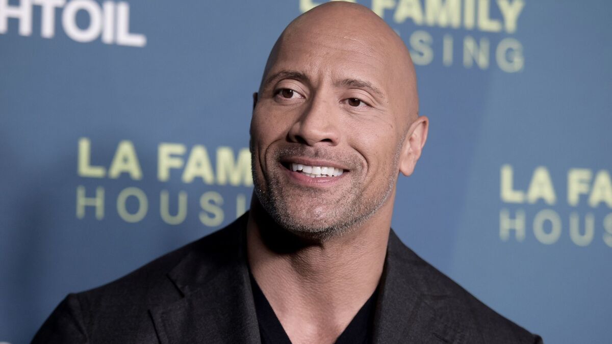 Actor Dwayne Johnson says a story claiming he criticized millenials was "100% fabricated."