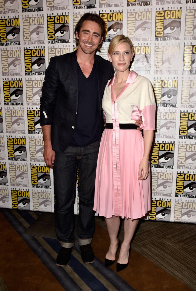 Lee Pace and Cate Blanchett