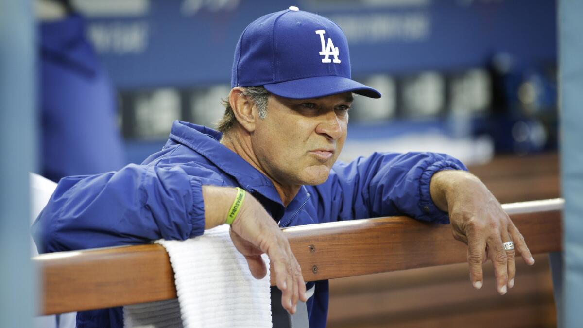 Manager Don Mattingly says he likes the Dodgers' off-season moves.