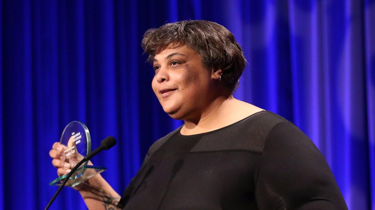 Roxane Gay received PEN Center USA's Freedom to Write Award in 2015. Her new short story collection is "Difficult Women."
