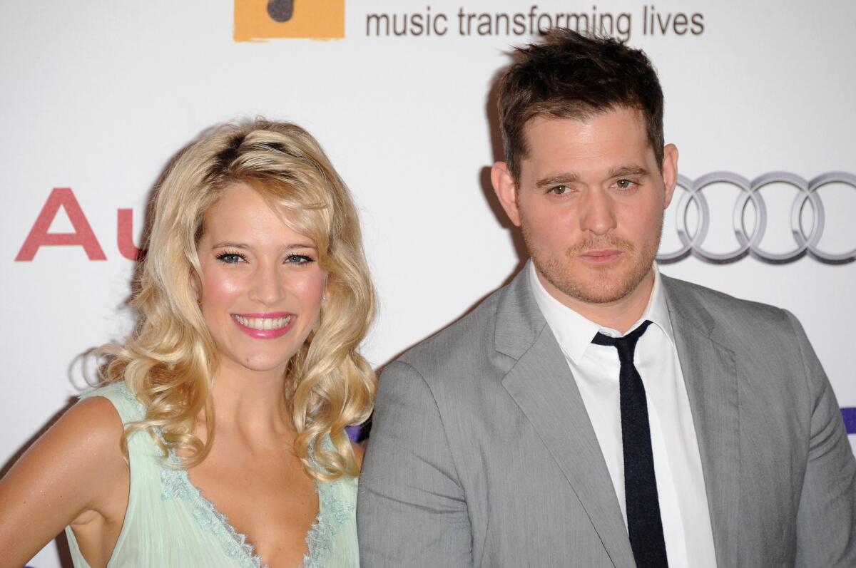 Michael Bublé and Luisana Lopilato's 22-month-old son Noah was hospitalized.
