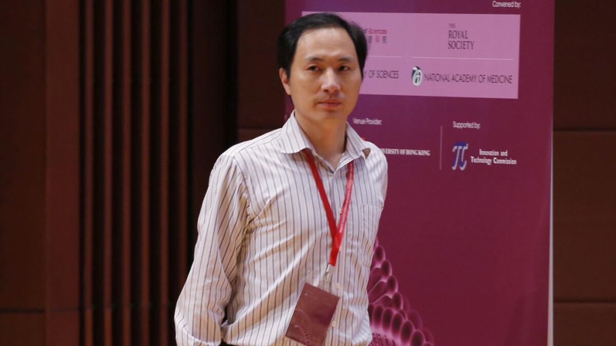 Chinese researcher He Jiankui has been sentenced to three years in prison for genetic editing, state media said.