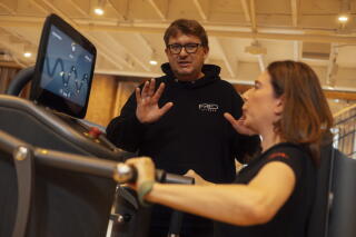 Our reporter goes to an AI gym.