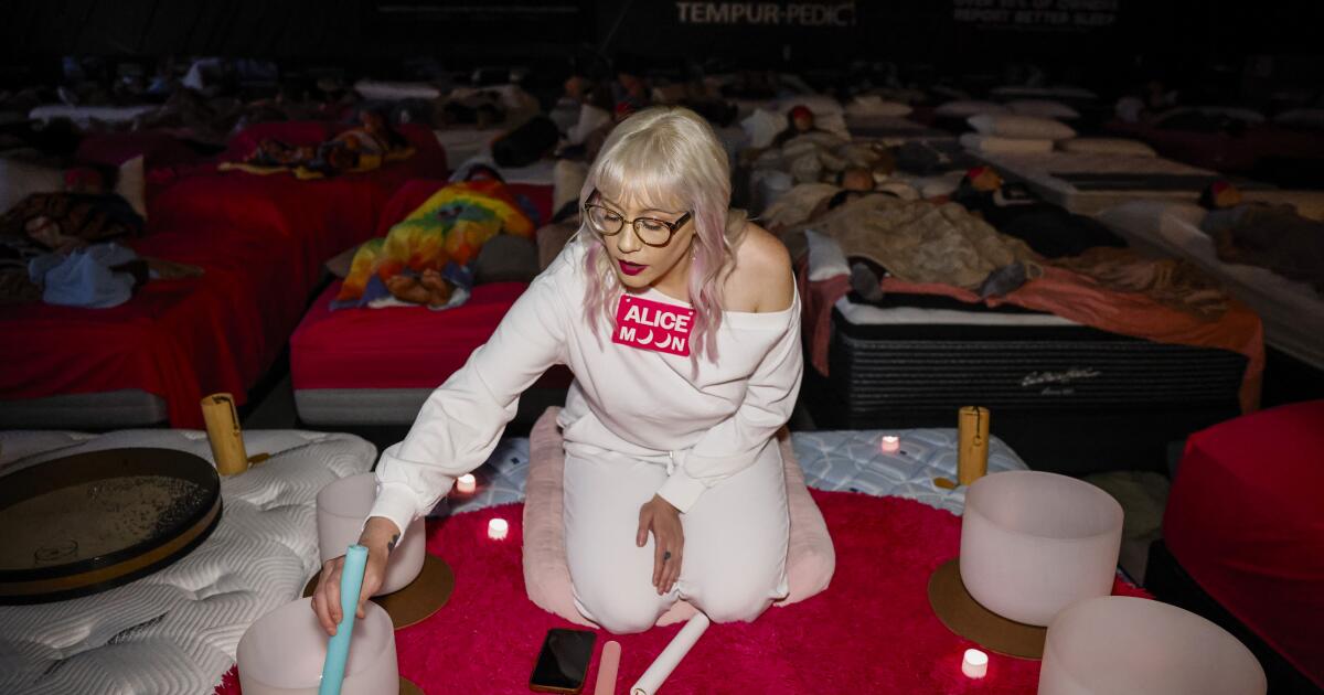 Some of the best sound baths in L.A. are happening in mattress stores