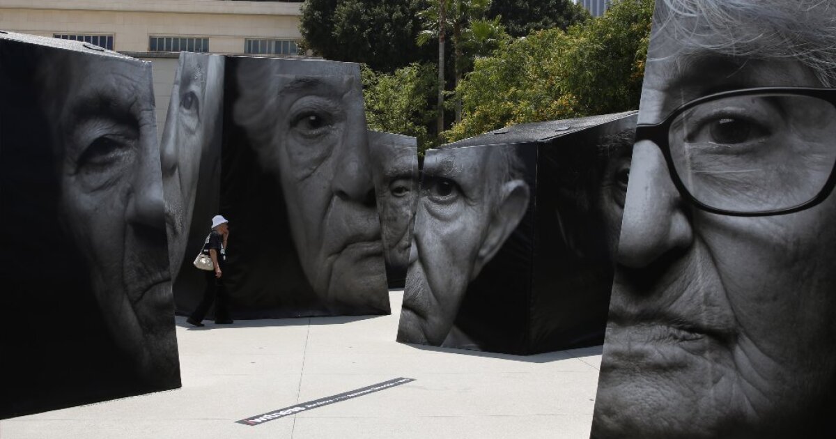 Armenian genocide survivors are subject of art exhibit in Grand Park - Los  Angeles Times
