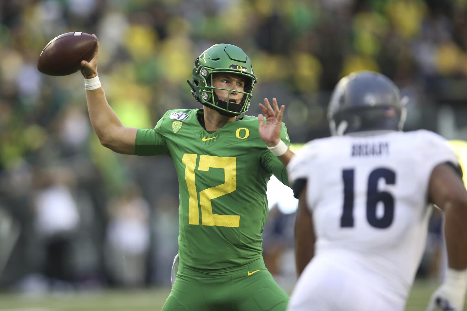 Former Oregon QB Justin Herbert enters 2020 season as Chargers backup