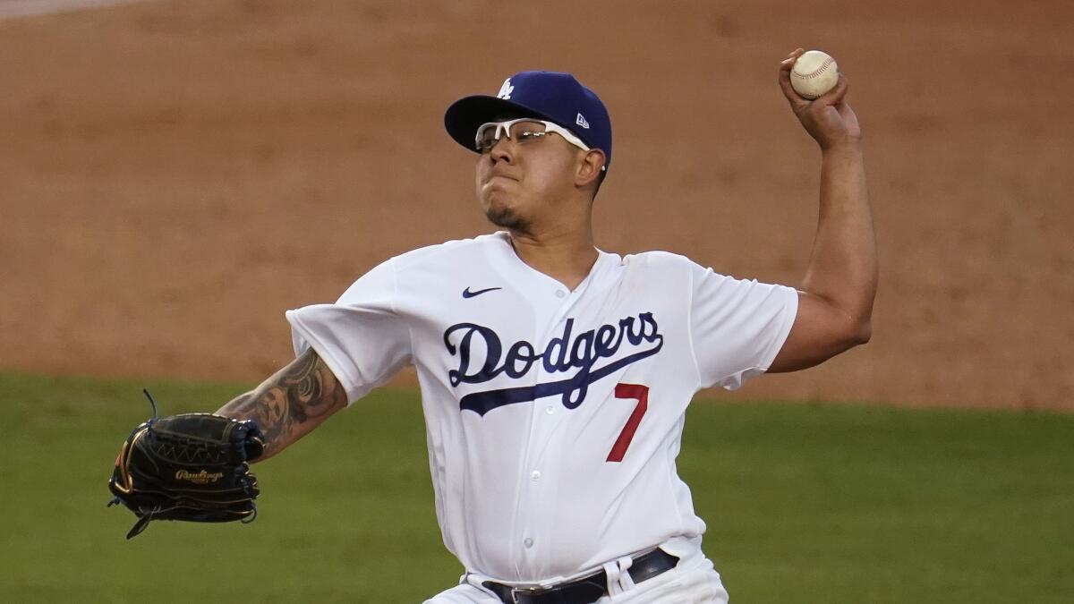 Julio Urías was a hero and likely Dodgers Game 1 starter. Now, it's as if  he never existed