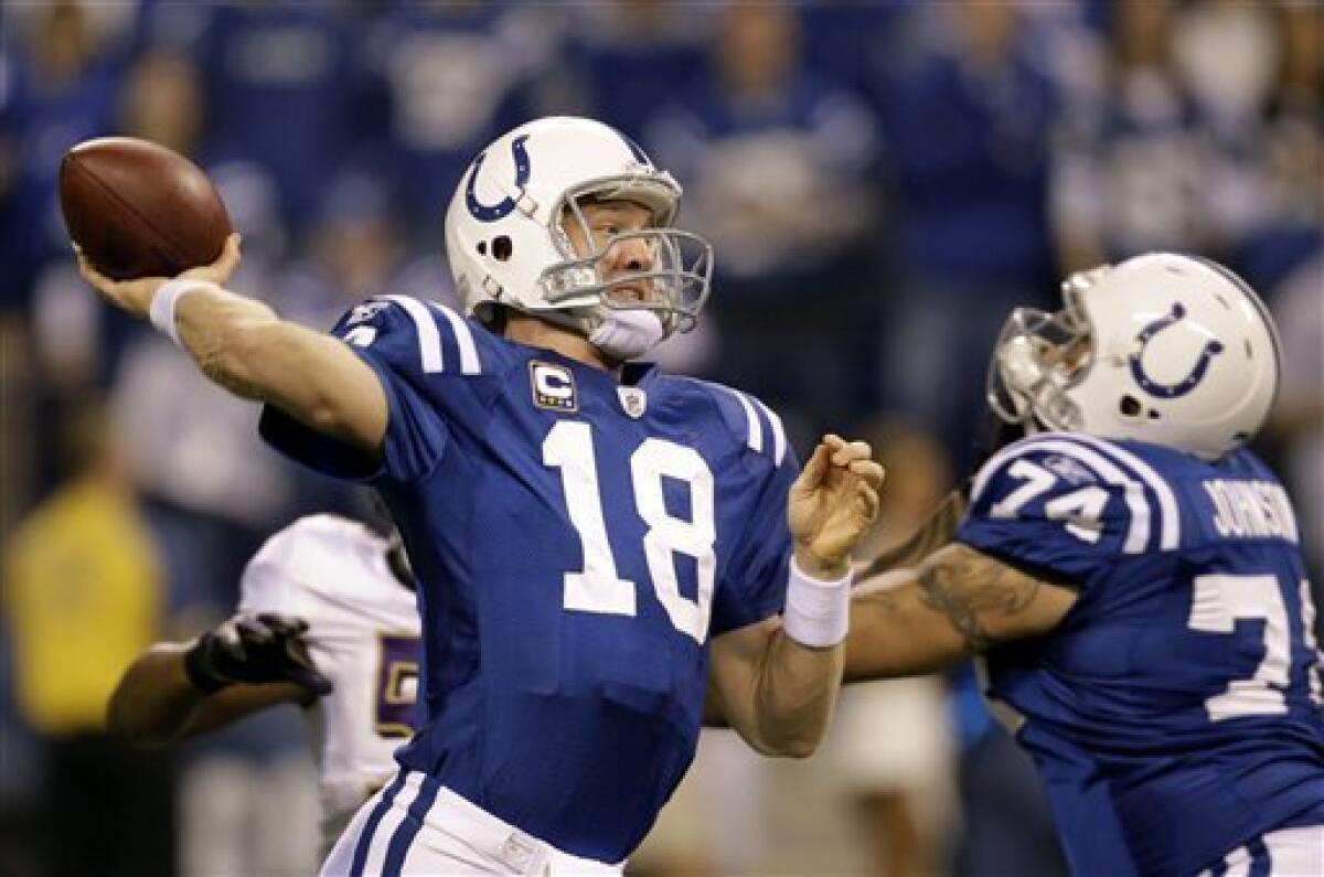 Colts beat Ravens 20-3, advance to AFC title game - The San Diego