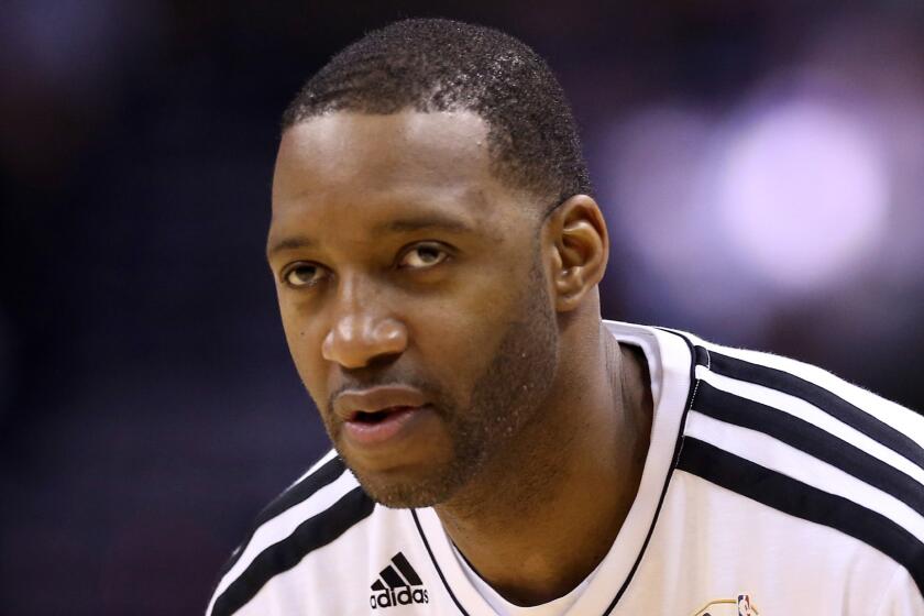Former NBA player Tracy McGrady, 35, was a seven-time All-Star with the Orlando Magic and Houston Rockets.