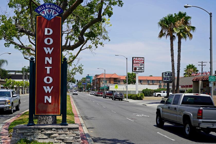 Bell Gardens has a population of almost 43,000 in just a few square miles.