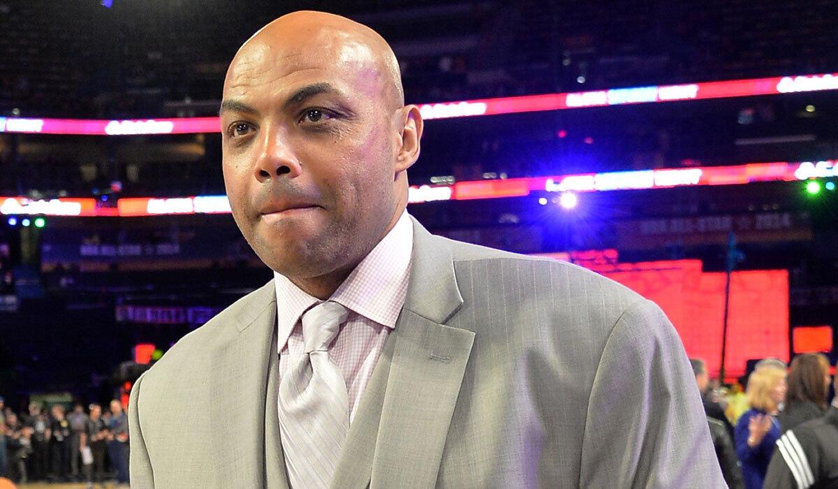 Charles Barkley attends the NBA All-Star festivities on Feb. 15.