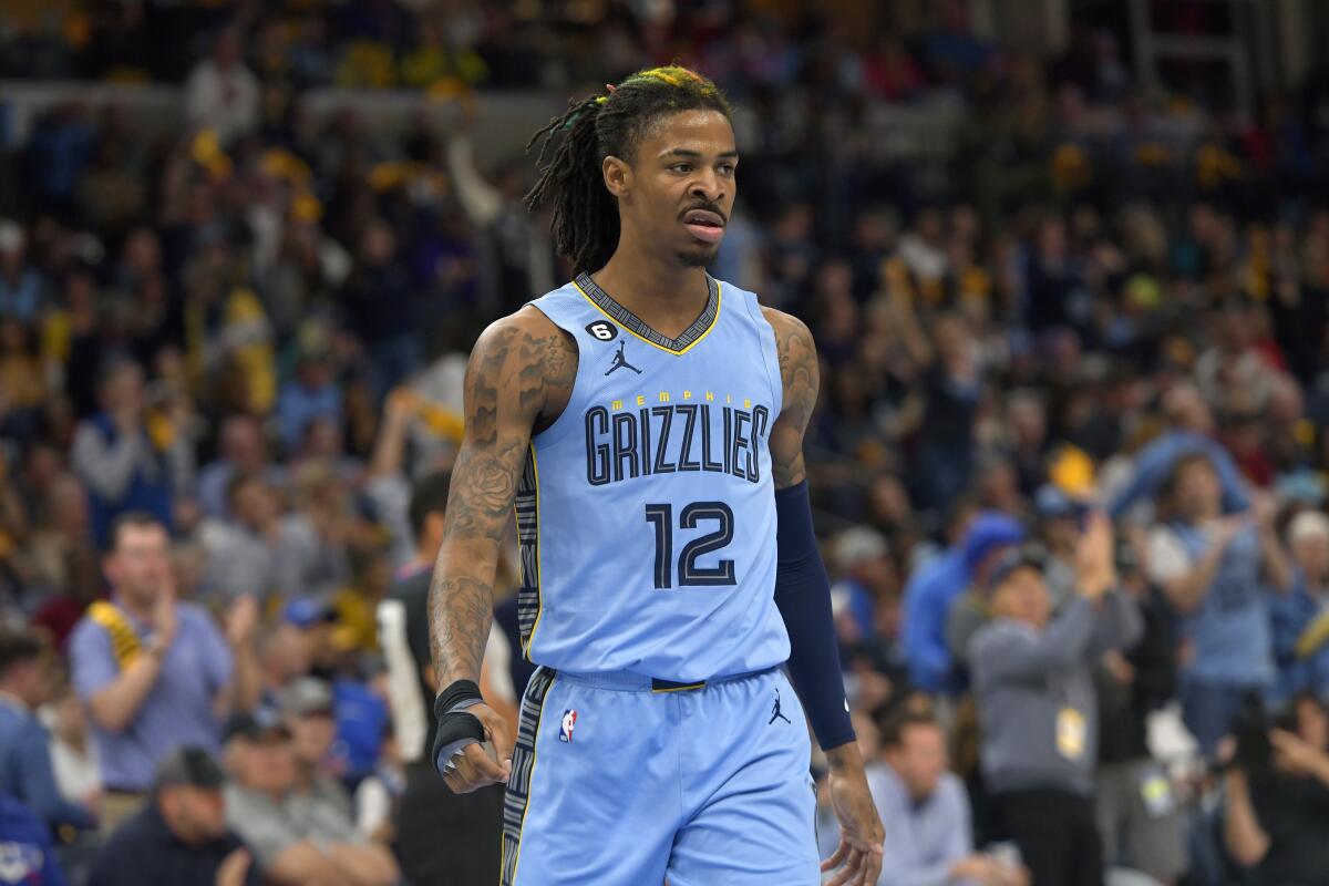 Time for Ja Morant to change his behavior, there's been enough talking,  Grizzlies GM says - The San Diego Union-Tribune