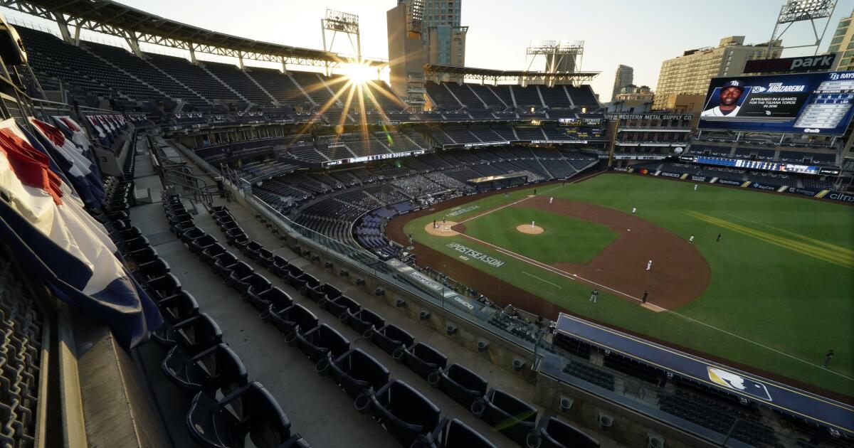 Tired of 'Let's Go Dodgers' at Petco? Bring it, San Diego - Los Angeles  Times