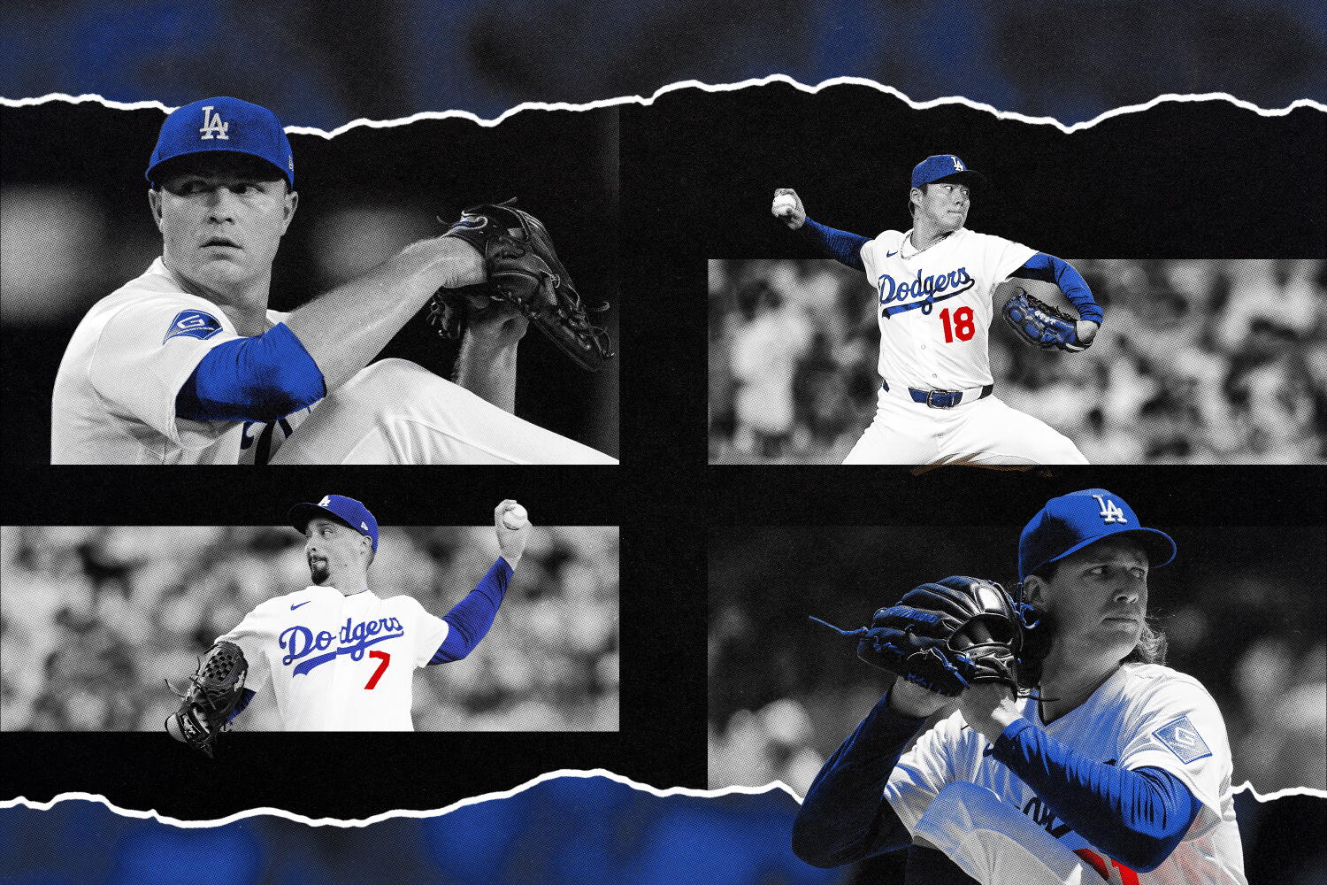 By not overextending itself vs. Braves, Dodgers' rotation primed for success vs. Brewers