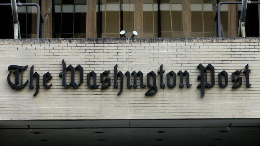 The Washington Post building.