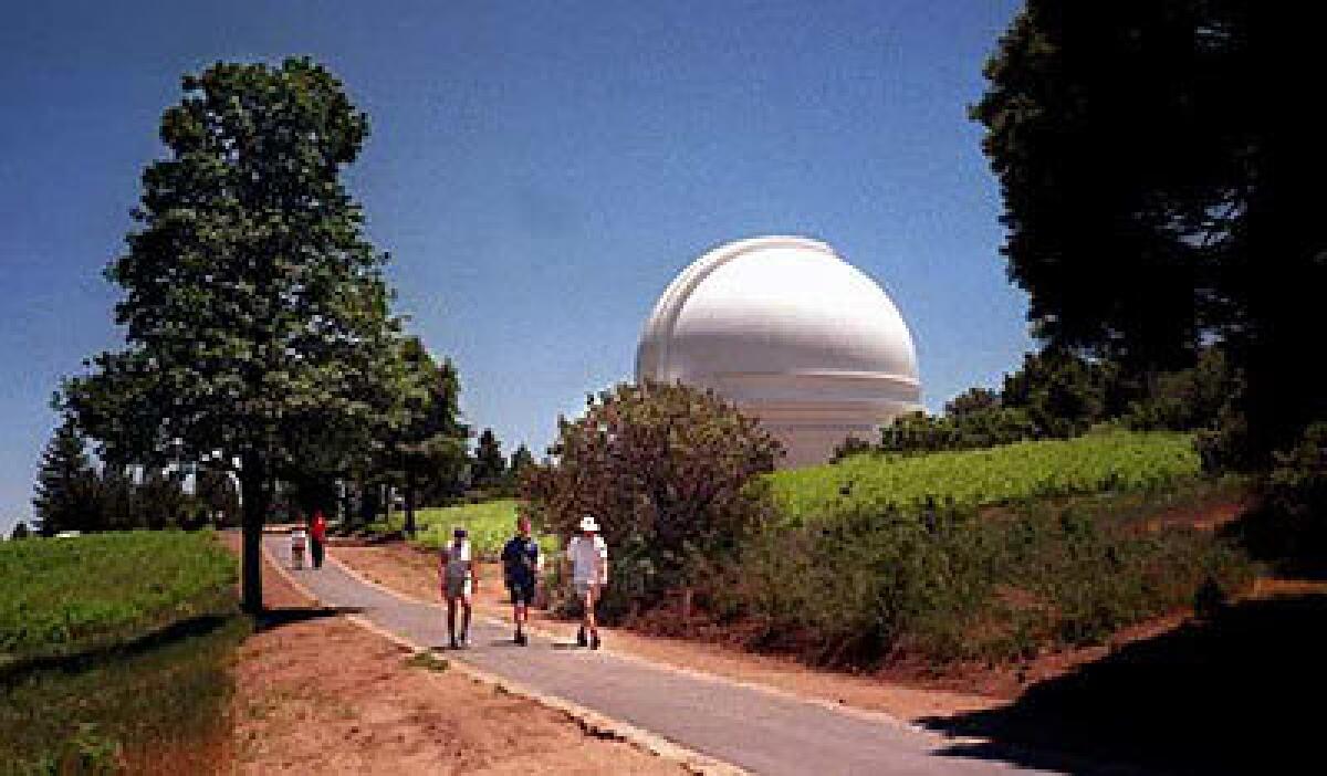 Palomar Observatory is maintained by Caltech.