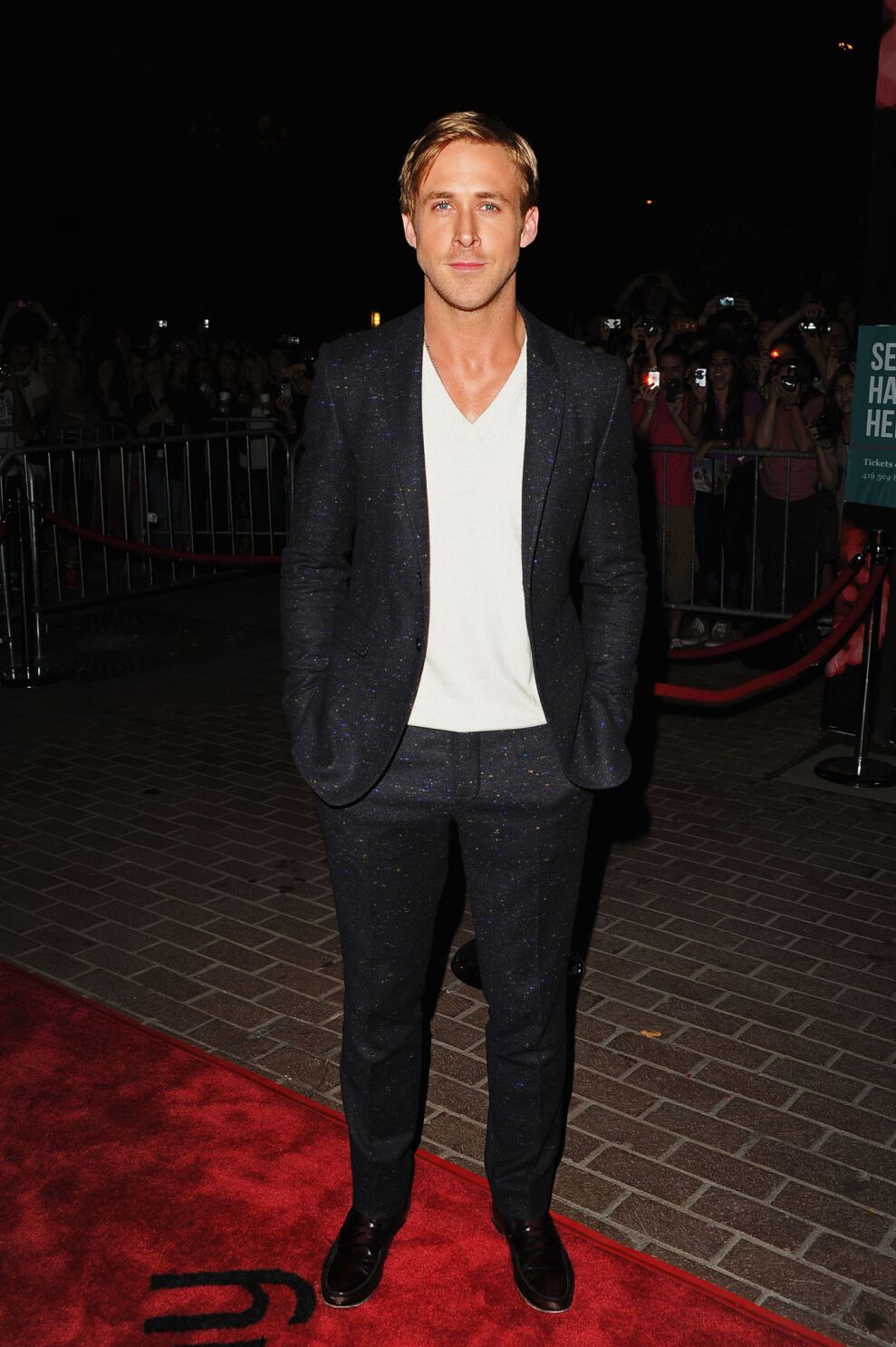 ryan gosling black suit