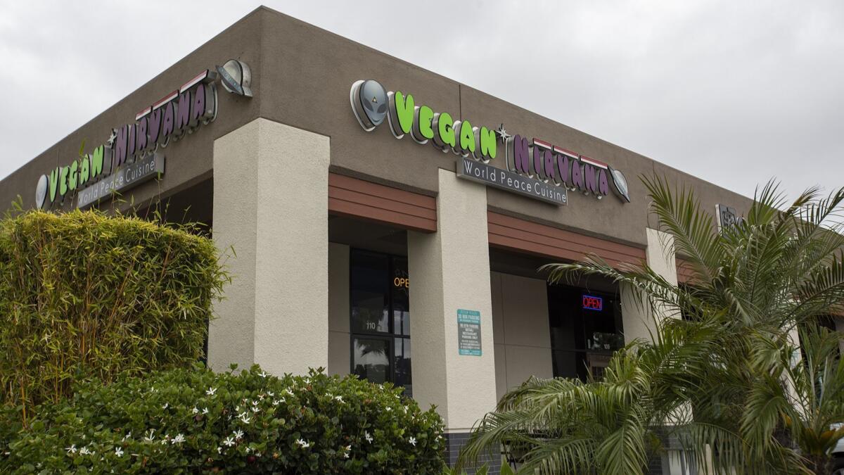 Four former employees of Vegan Nirvana in Huntington Beach filed a lawsuit alleging harassment, retaliation and other offenses.