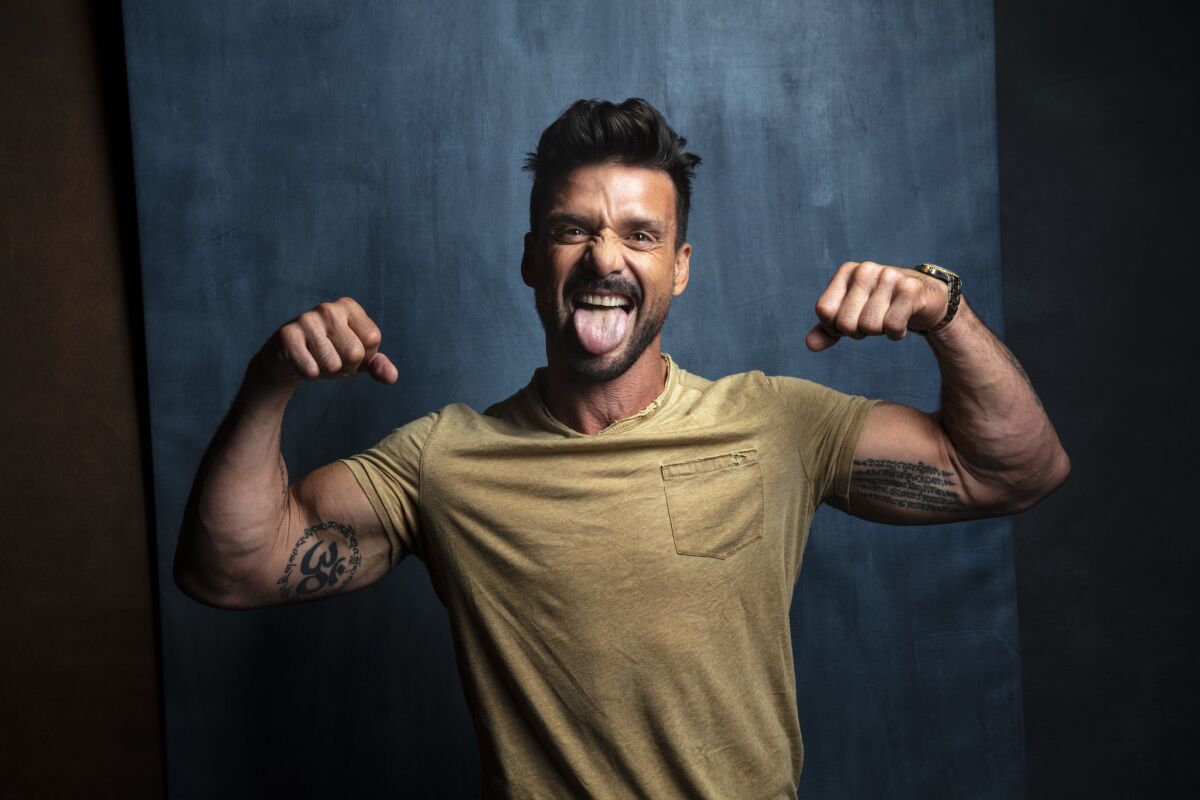 Actor Frank Grillo from the film "Donnybrock."