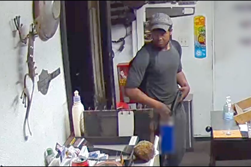 IRVINE, Ca. (March 22, 2023): At approximately 3:30 a.m. on Monday, March 20, an armed suspect entered a business in the 1000 block of East 6th Street in the City of Santa Ana, using accelerants to start and spread a fire. Orange County Fire Authority Investigators, with the assistance of Santa Ana Police Detectives, are seeking to identify the armed male arsonist pictured above. If you have any information about this suspect, please contact OCFA Investigations at (949) 560-0665.