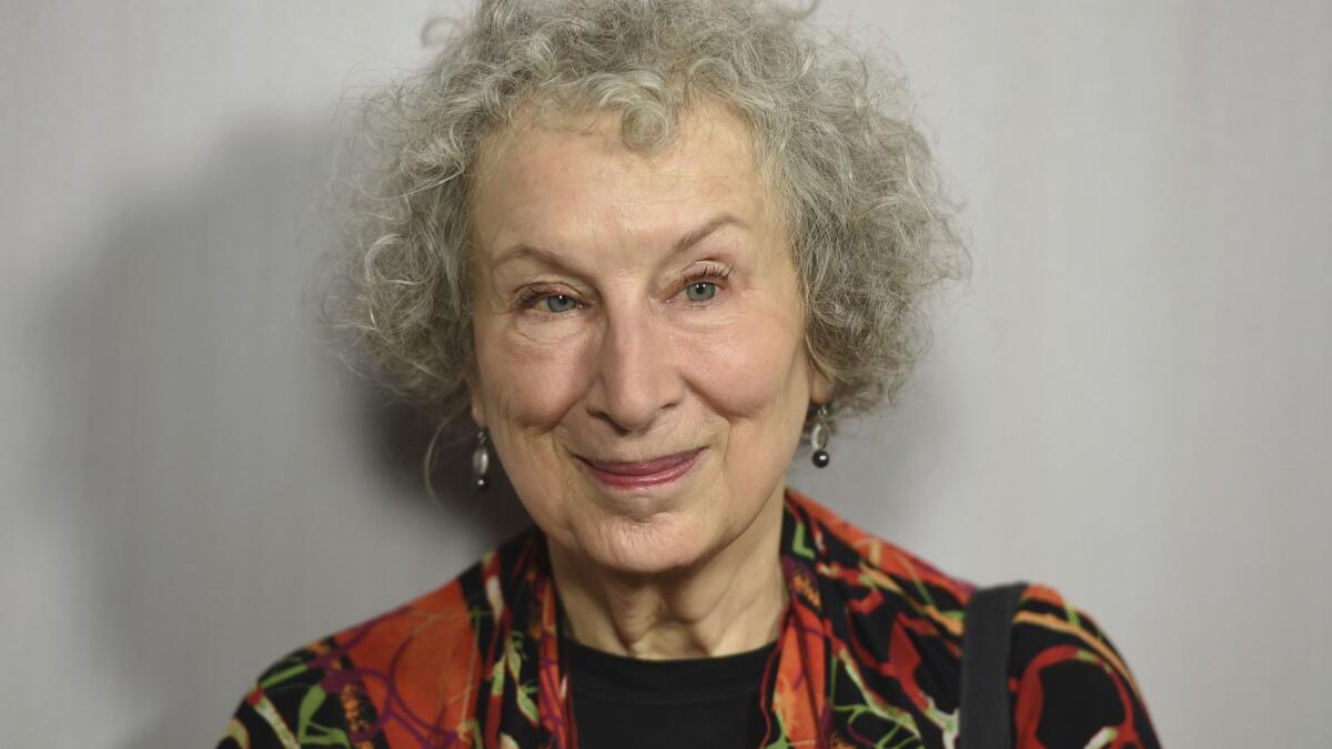“The Handmaid’s Tale” author Margaret Atwood.