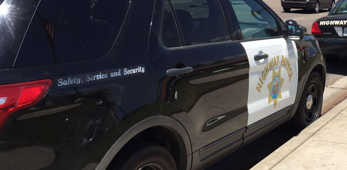 A California Highway Patrol cruiser