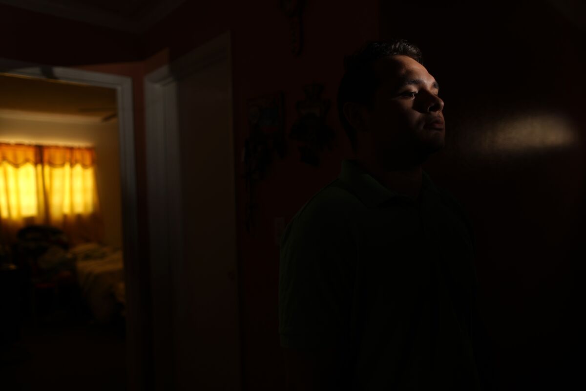 A man from El Salvador who received asylum last year