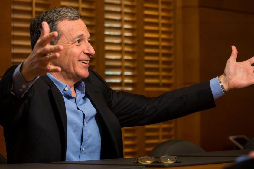 Disney chief Robert Iger, shown in 2015, has a new deal with the company that lasts until July 2, 2019.
