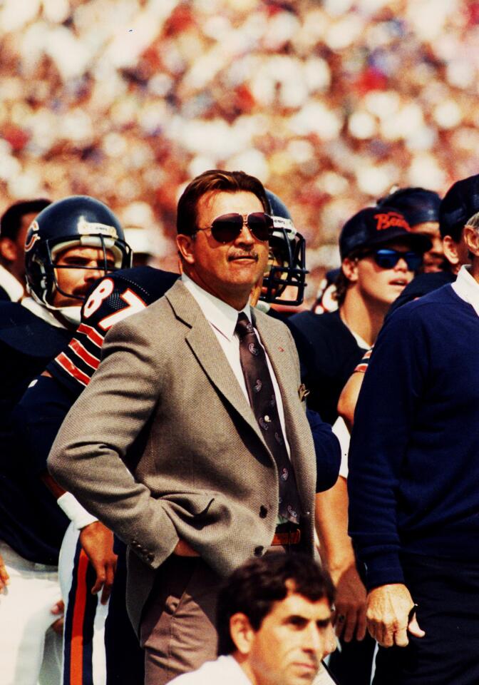 Mike Ditka's personality: "There's only two --Jekyll and Hyde."
