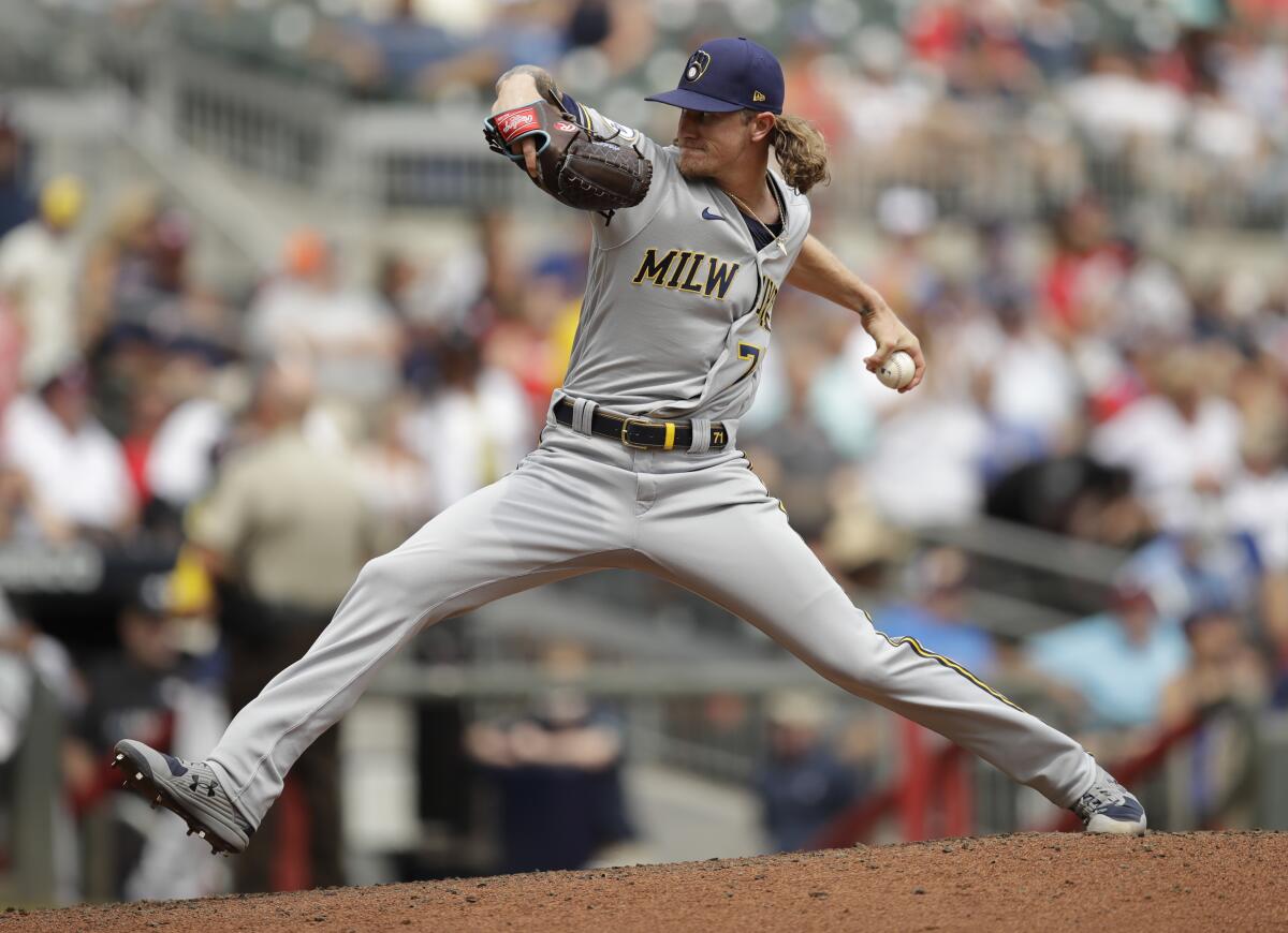 Former Milwaukee Brewers reliever Josh Hader having another great year