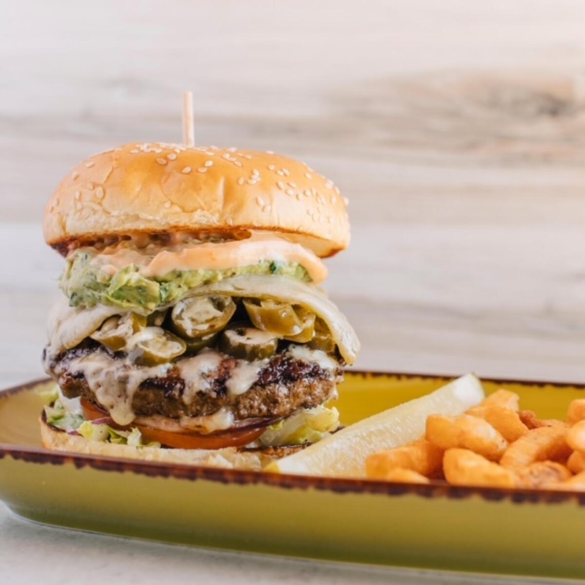 Jimmy’s Spicy California Burger