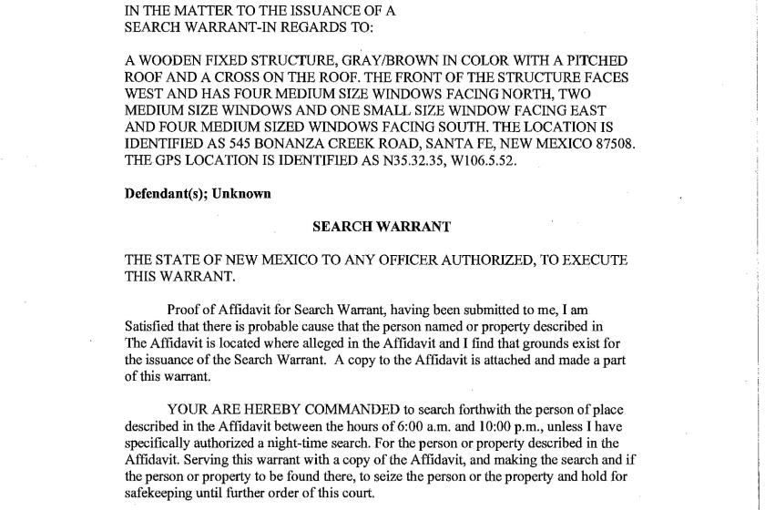 Alec Baldwin prop gun shooting What search warrant reveals Los