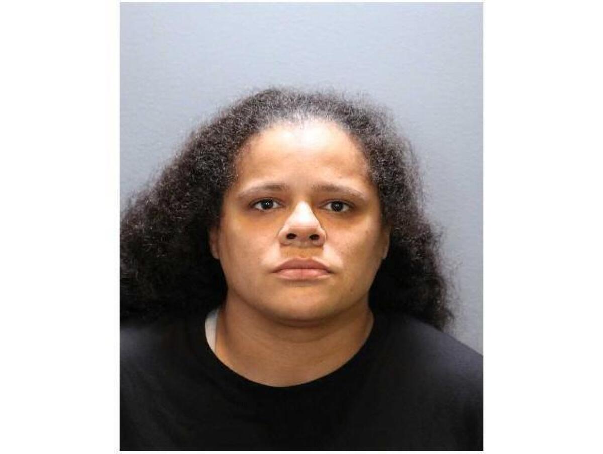 Tatiana Turner in a jail booking photo