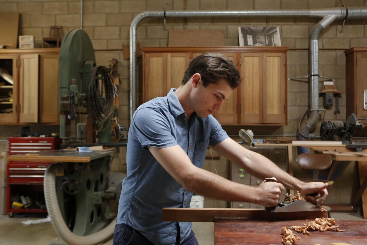 Woodworkers Jim and Jack Ipekjian