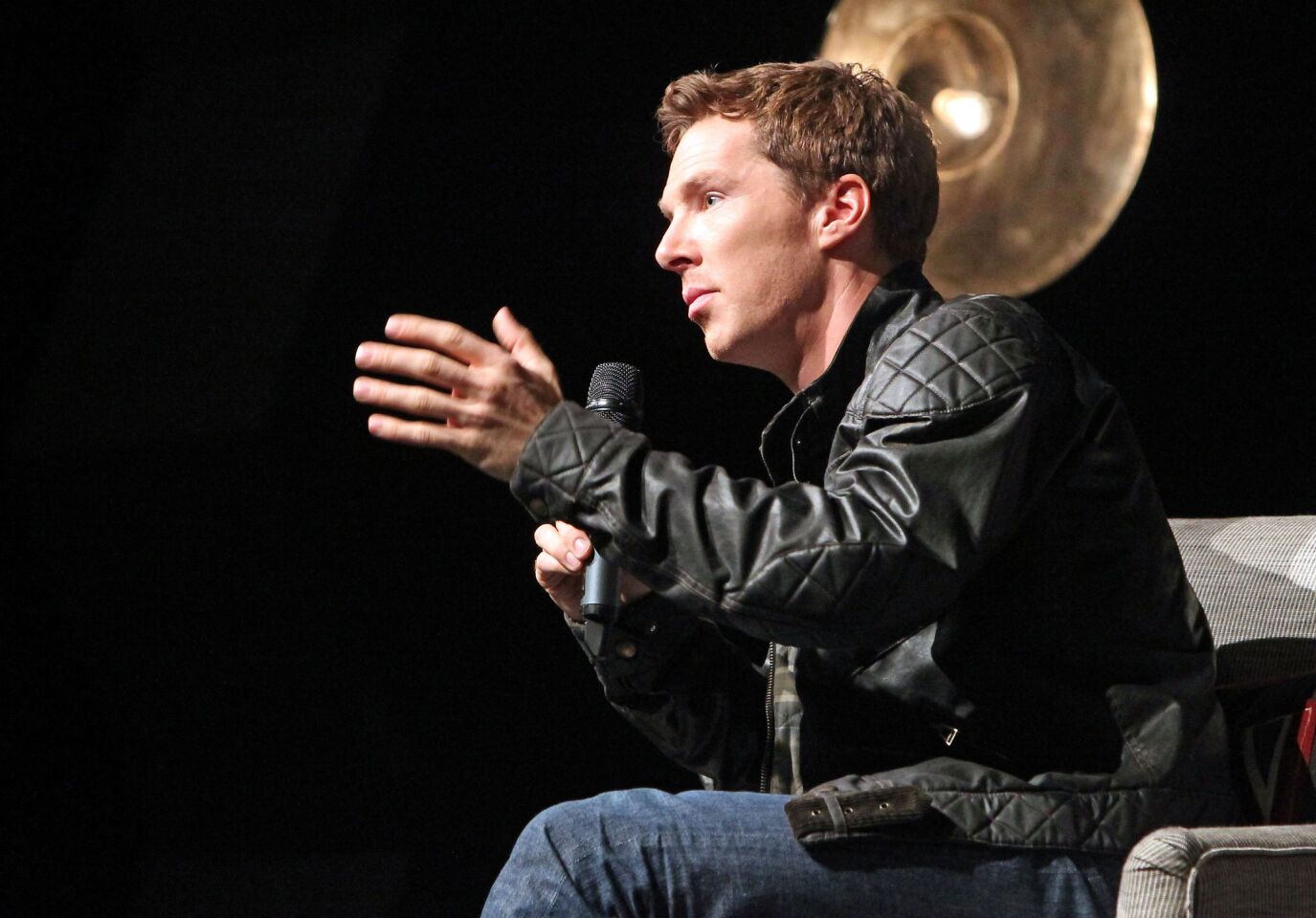 On Nov. 7, 2014, Cumberbatch took part in BAFTA L.A.'s Behind Closed Doors discussion series at the Pacific Design Center, where he talked about his career.