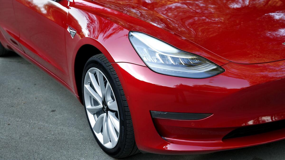 Tesla is slowly ramping up production of its new Model 3 sedan.