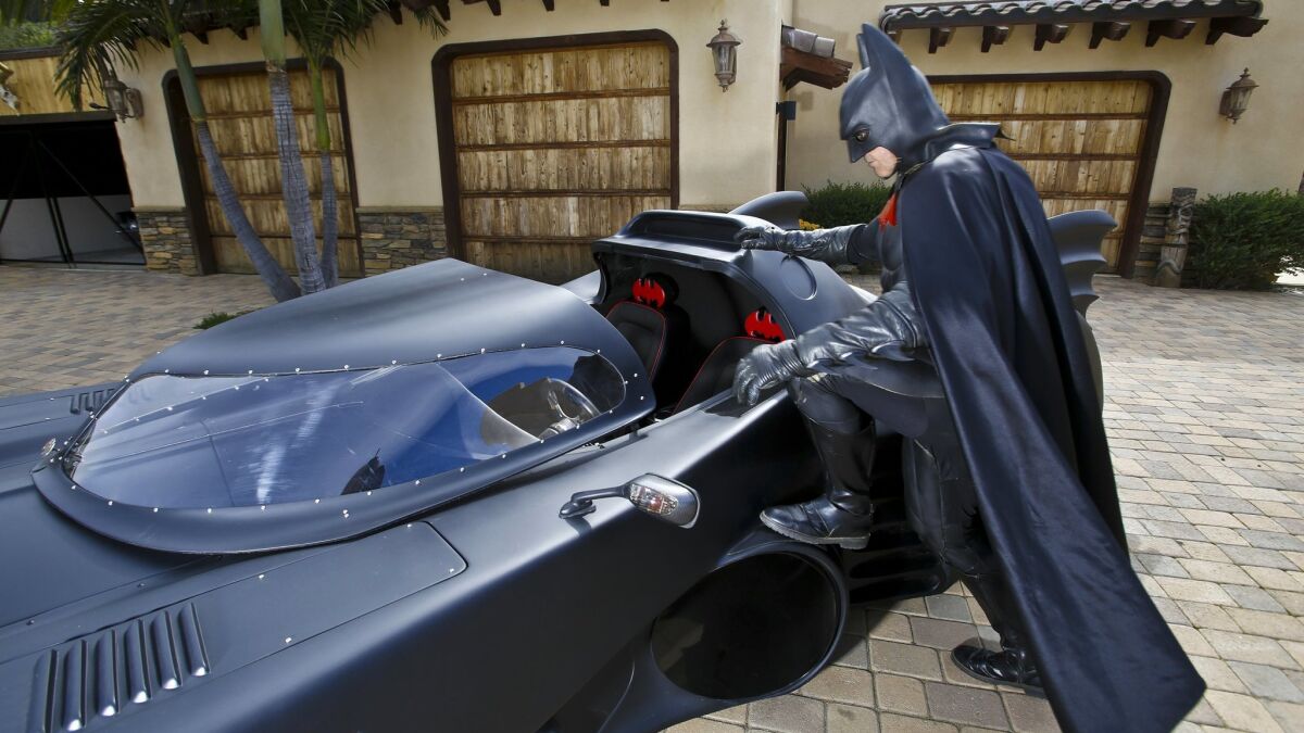 Batman rides again in Valley Center - The San Diego Union-Tribune