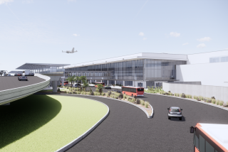 Rendering of planned replacement of Terminal 1 at San Diego International Airport. 