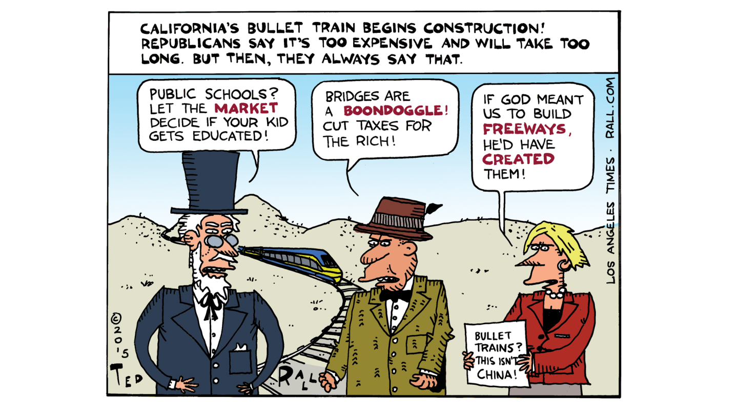 California's bullet train begins construction!