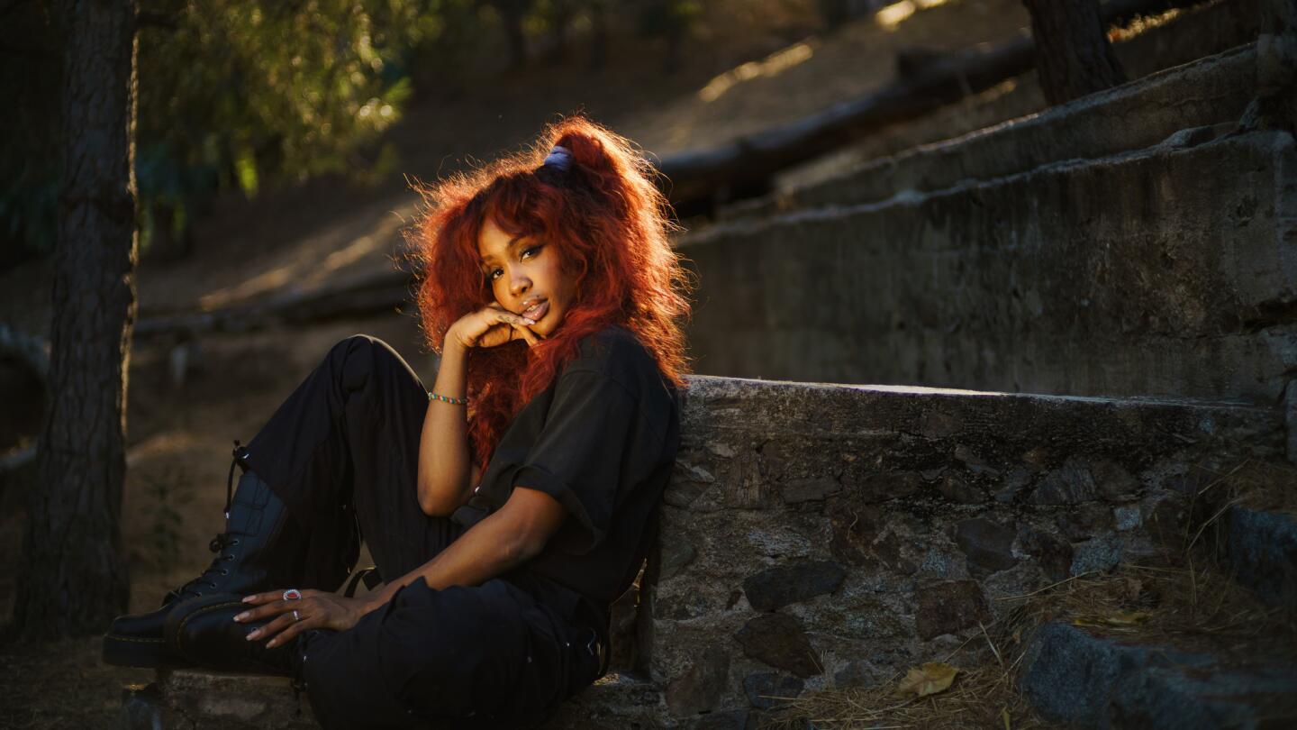 Celebrity portraits by The Times | SZA