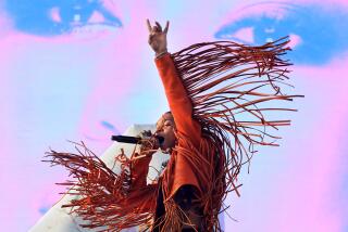 INDIO-CA-APRIL 15, 2023: Rae Sremmurd performs at Coachella weekend one on April 15, 2023. (Christina House / Los Angeles Times)